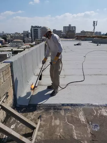 איטום גג ביריעות 4